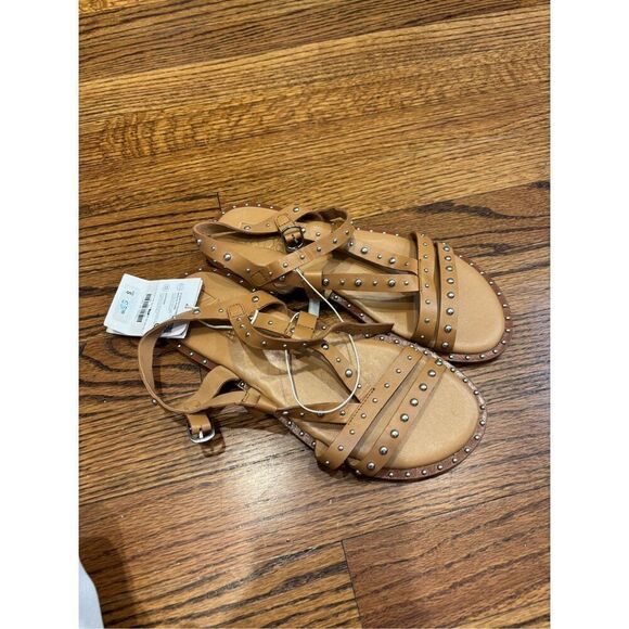 NWT ZARA studded leather sandals - Picture 2 of 7